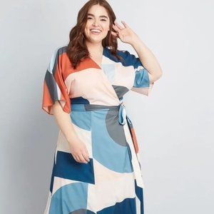 Miro Wrap Maxi Dress by Hutch